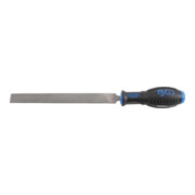 BGS Werkstattfeile 6551, flachstumpf, Hieb 2, 200 mm