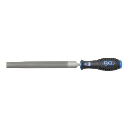 BGS Werkstattfeile 6555, halbrund, Hieb 3, 200 mm