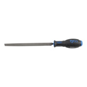 BGS Werkstattfeile 6563, dreikant, Hieb 2, 200 mm