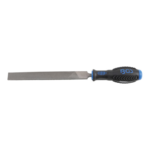 BGS Werkstattfeile 6570, flachstumpf, Hieb 1, 150 mm
