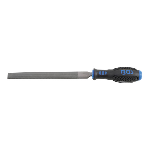 BGS Werkstattfeile 6575, halbrund, Hieb 3, 150 mm