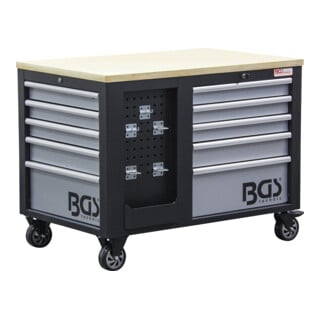BGS Werkstattwagen 2 x 5 Schubladen 1 Schrank leer