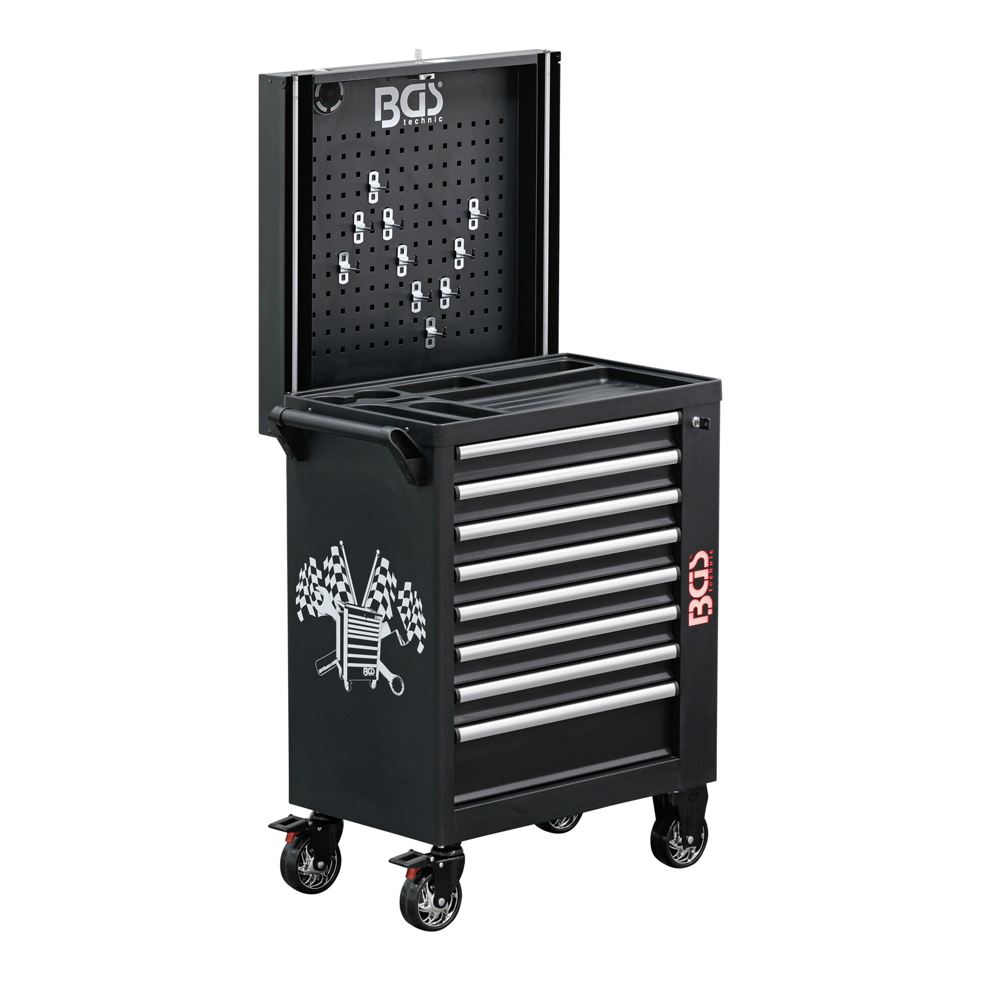 BGS Werkstattwagen 8 Schubladen leer ; BGS technic