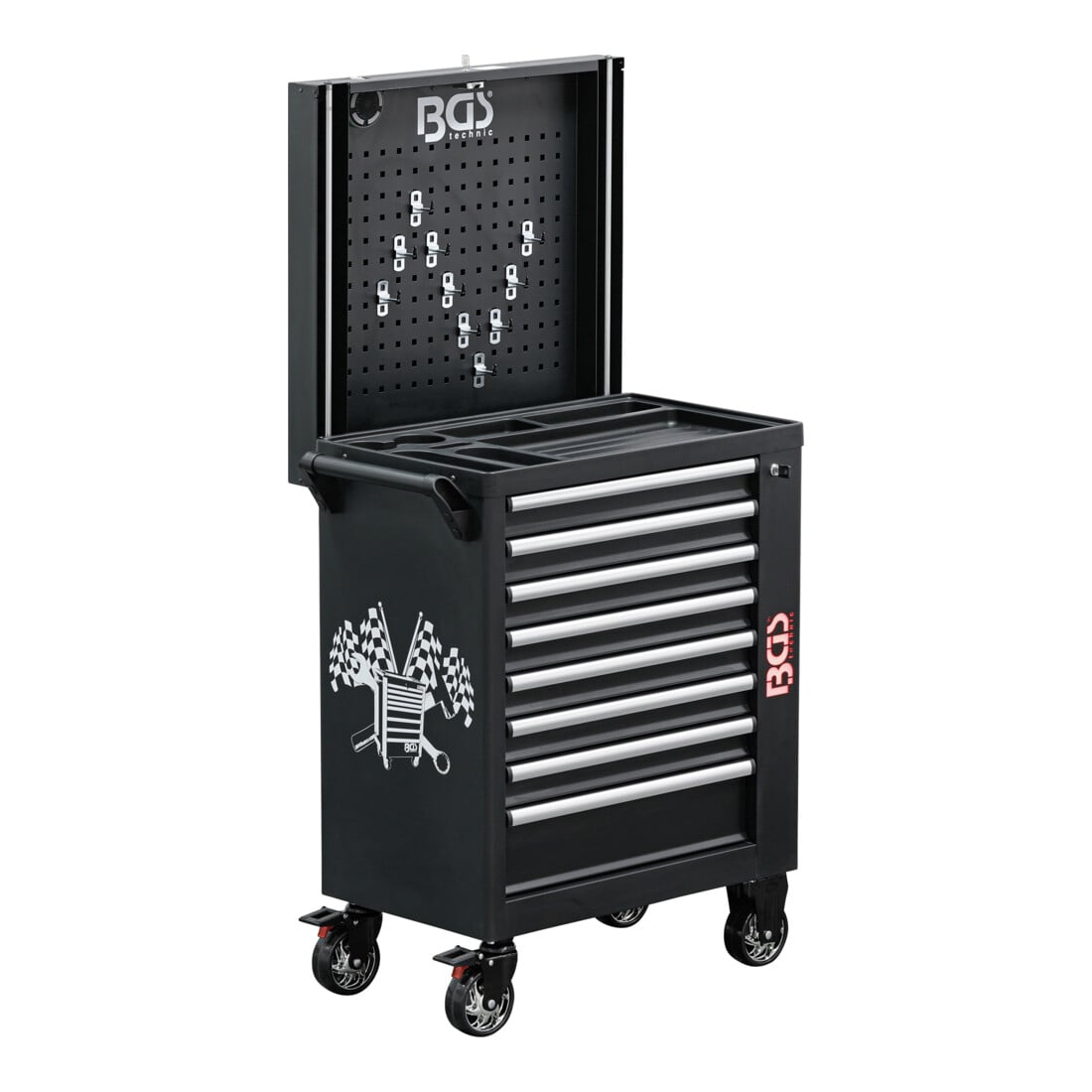 BGS Werkstattwagen 8 Schubladen leer