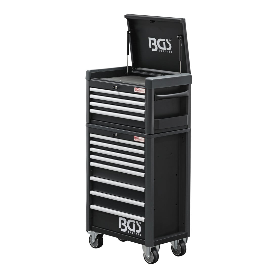 BGS Werkstattwagen Profi Standard Maxi 12 Schubladen mit 263 Werkzeugen