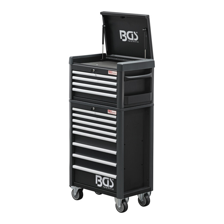 BGS Werkstattwagen Profi Standard Maxi, 12 tiroirs, avec 263 outils
