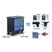 BGS Werkstattwagen XL, 7 Schubladen, leer-2