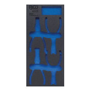 BGS Werkstattwageneinlage 1/3 4025-1, leer, für Art. 4025