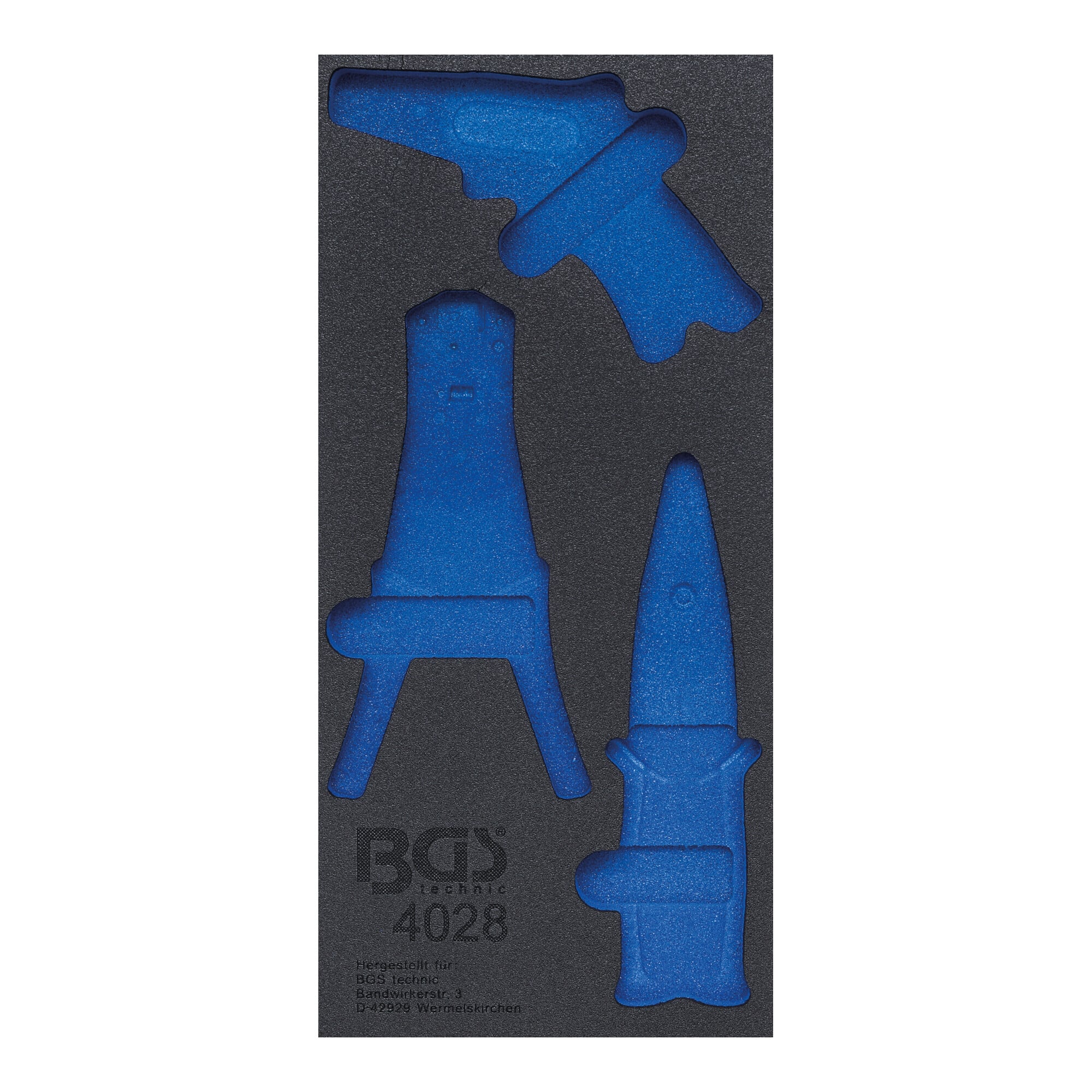 BGS Werkstattwageneinlage 1/3 4028-1, leer, für Art. 4028 ; BGS technic