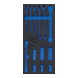 BGS Werkstattwageneinlage 1/3 4048-1, leer, für Art. 4048