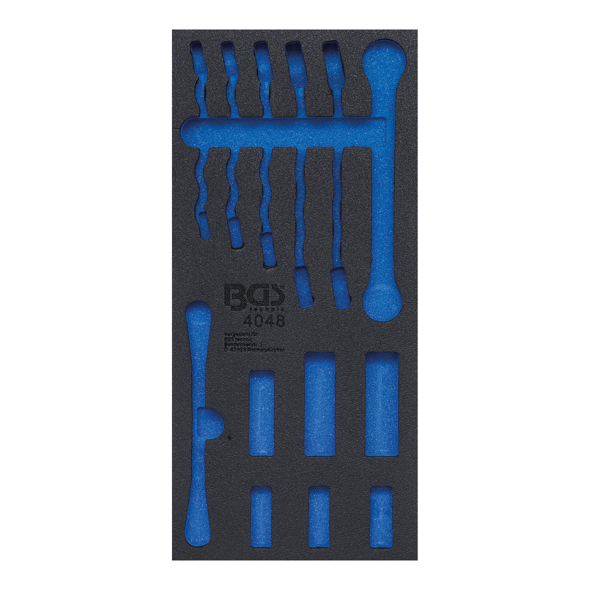 BGS Werkstattwageneinlage 1/3 4048-1, leer, für Art. 4048 ; BGS technic