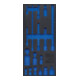 BGS Werkstattwageneinlage 1/3 4051-1, leer, für Art. 4051-1
