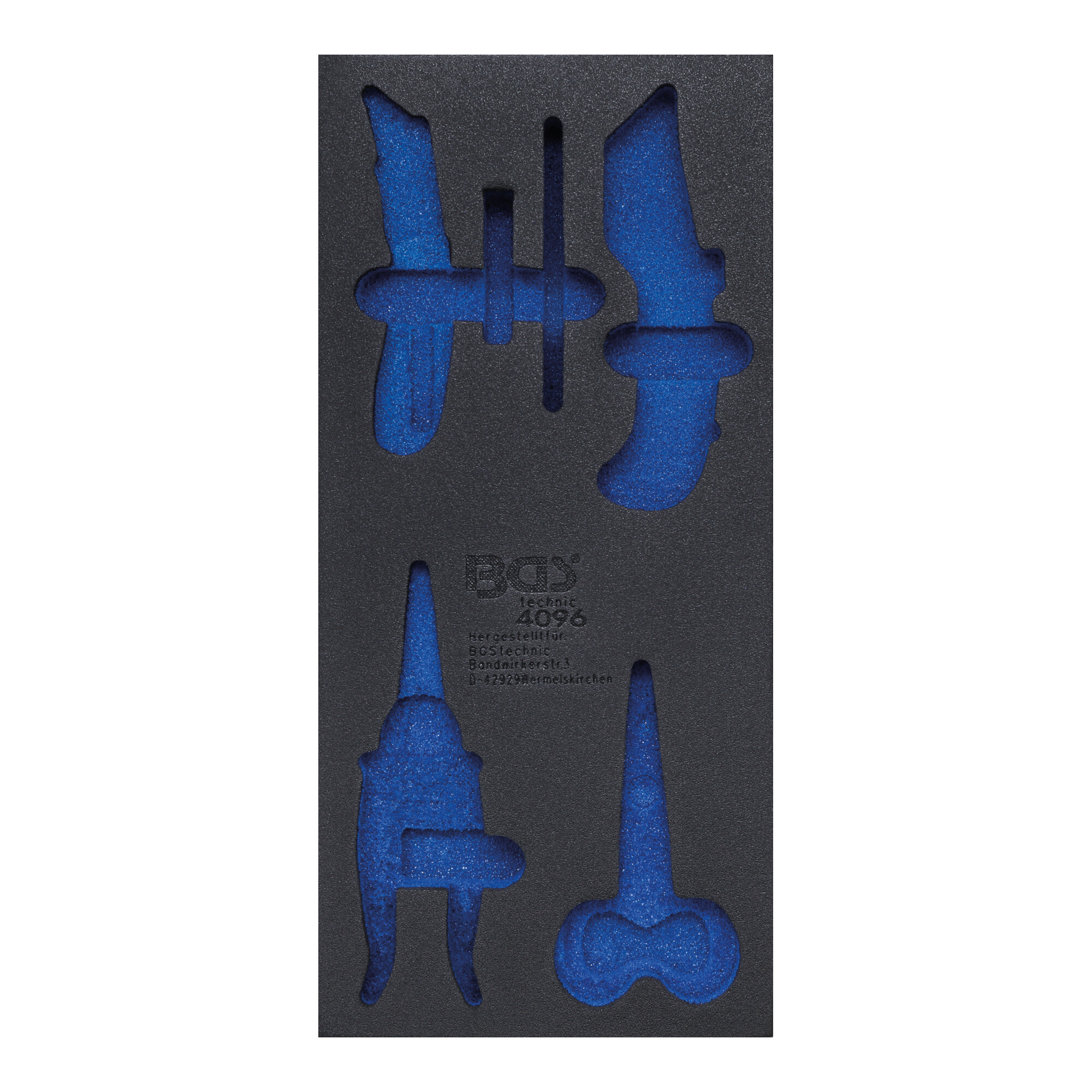 BGS Werkstattwageneinlage 1/3 4096-1, leer, für Art. 4096 ; BGS technic