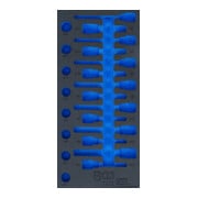 BGS Werkstattwageneinlage 1/3 4118-1, leer, für Art. 4118