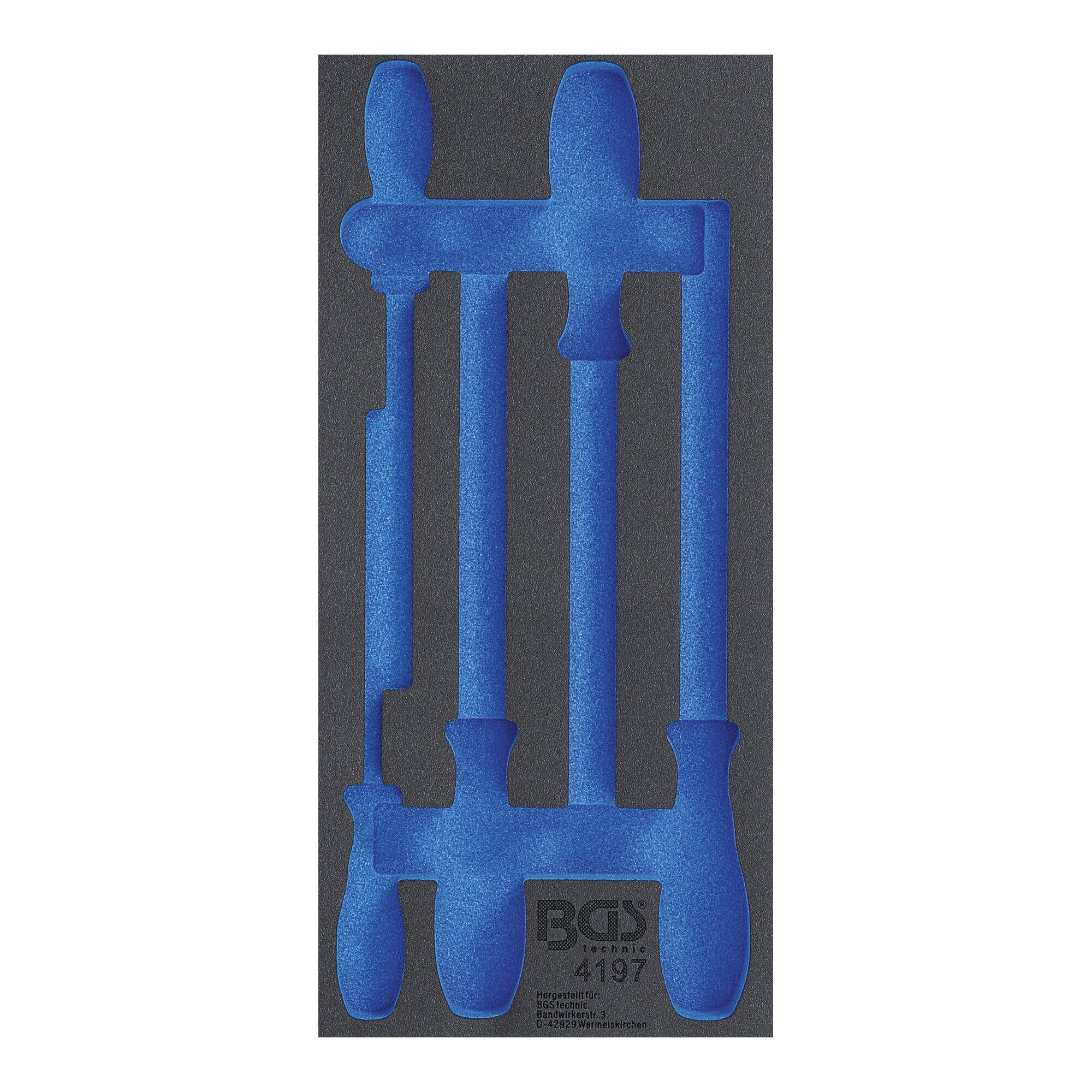 BGS Werkstattwageneinlage 1/3 4197-1, leer, für Art. 4197 ; BGS technic