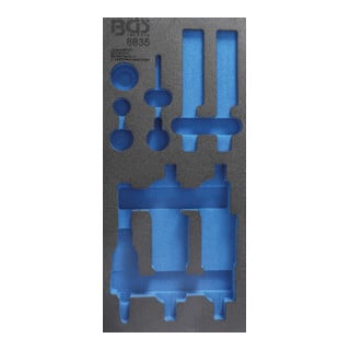 BGS Werkstattwageneinlage 1/3 8835-1, leer, für Art. 8835