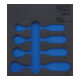 BGS Werkstattwageneinlage 1/6 30833-1, leer, für Art. 30833-1