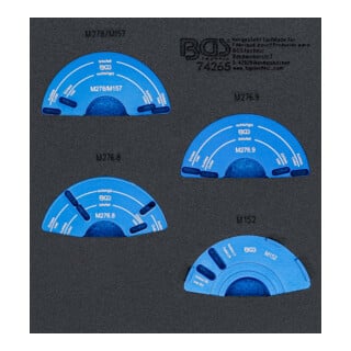 BGS Werkstattwageneinlage 1/6: Nockenwellenversteller-Einstellwerkzeug-Satz, für Mercedes-Benz M152, M157, M276, M278