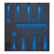 BGS Werkstattwageneinlage 2/3 4055-1, leer, für Art. 4055