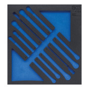 BGS Werkstattwageneinlage 2/3 4194-1, leer, für Art. 4194