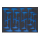 BGS Werkstattwageneinlage 3/3 4010-20, leer, für Art. 4010-1