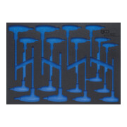 BGS Werkstattwageneinlage 3/3 4010-20, leer, für Art. 4010