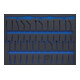 BGS Werkstattwageneinlage 3/3 4033-1, leer, für Art. 4033-1