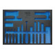 BGS Werkstattwageneinlage 3/3 4034-1, leer, für Art. 4034-1