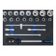BGS Werkstattwageneinlage 3/3: Steckschlüssel-Satz 6080, Antrieb Innenvierkant 20 mm (3/4"), 21-tlg.-1