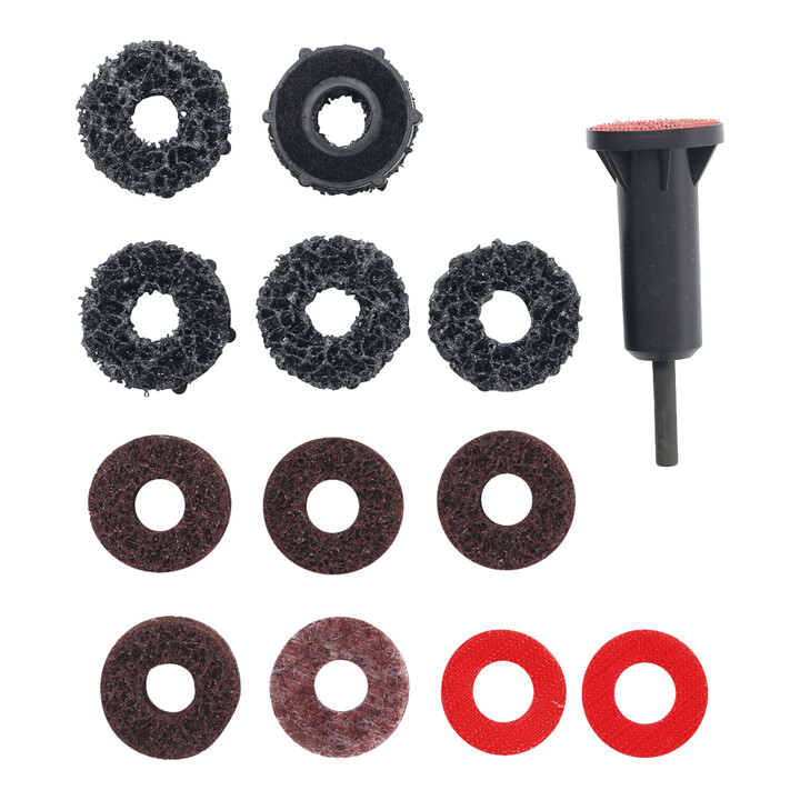 BGS Wielnaafslijperset voor tapbouten en wielmoerbouten 14 delig