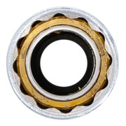 BGS Zündkerzen-Einsatz mit Magnet, Zwölfkant, lang Antrieb Innenvierkant 10 mm SW 14 mm-3