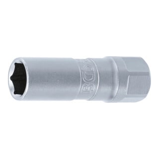 BGS Zündkerzen-Einsatz Sechskant, Antrieb Innenvierkant 12,5 mm (1/2"), SW 14 mm