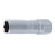 BGS Zündkerzen-Einsatz Sechskant, Antrieb Innenvierkant 12,5 mm (1/2"), SW 14 mm-1