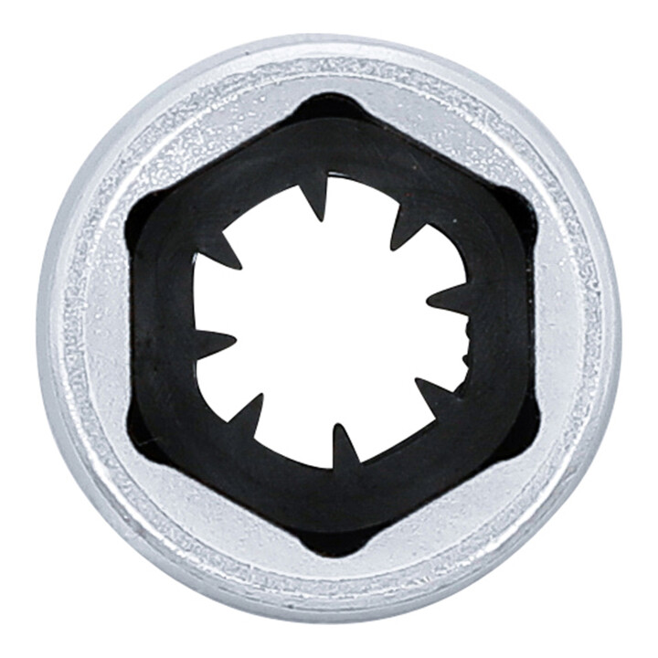BGS Zündkerzen-Einsatz Sechskant, Antrieb Innenvierkant 12,5 mm (1/2"), SW 14 mm