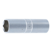 BGS Zündkerzen-Einsatz Sechskant, dünnwandig, Antrieb Innenvierkant 12,5 mm (1/2"), SW 16 mm