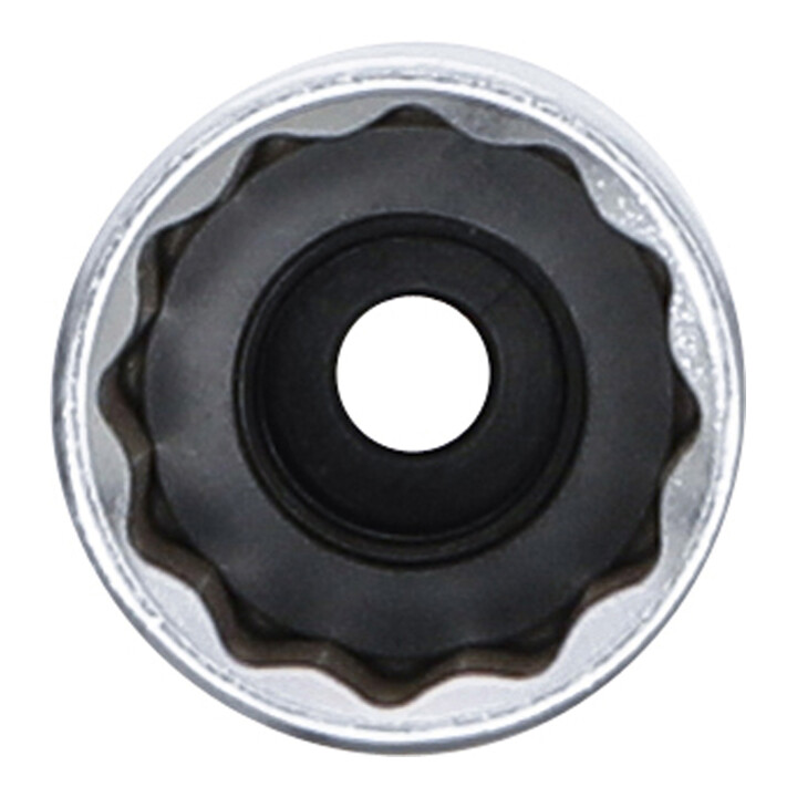 BGS Zündkerzen-Einsatz Zwölfkant 2793, Antrieb Innenvierkant 10 mm (3/8"), SW 18 mm