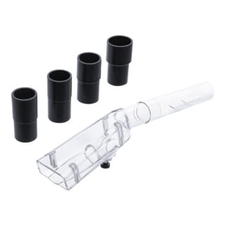 BGS Zuighulpstuk voor persluchtreinigingspistool klein met 4 adapters voor art. 70150