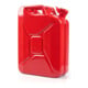 Bidon de carburant 20 l rouge feu RAL 3000 acier bleu