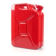 Bidon de carburant 20 l rouge feu RAL 3000 acier bleu-5
