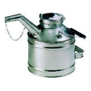 Bidon de réserve d'huile tôle blanche capacité 10 l PRESSOL