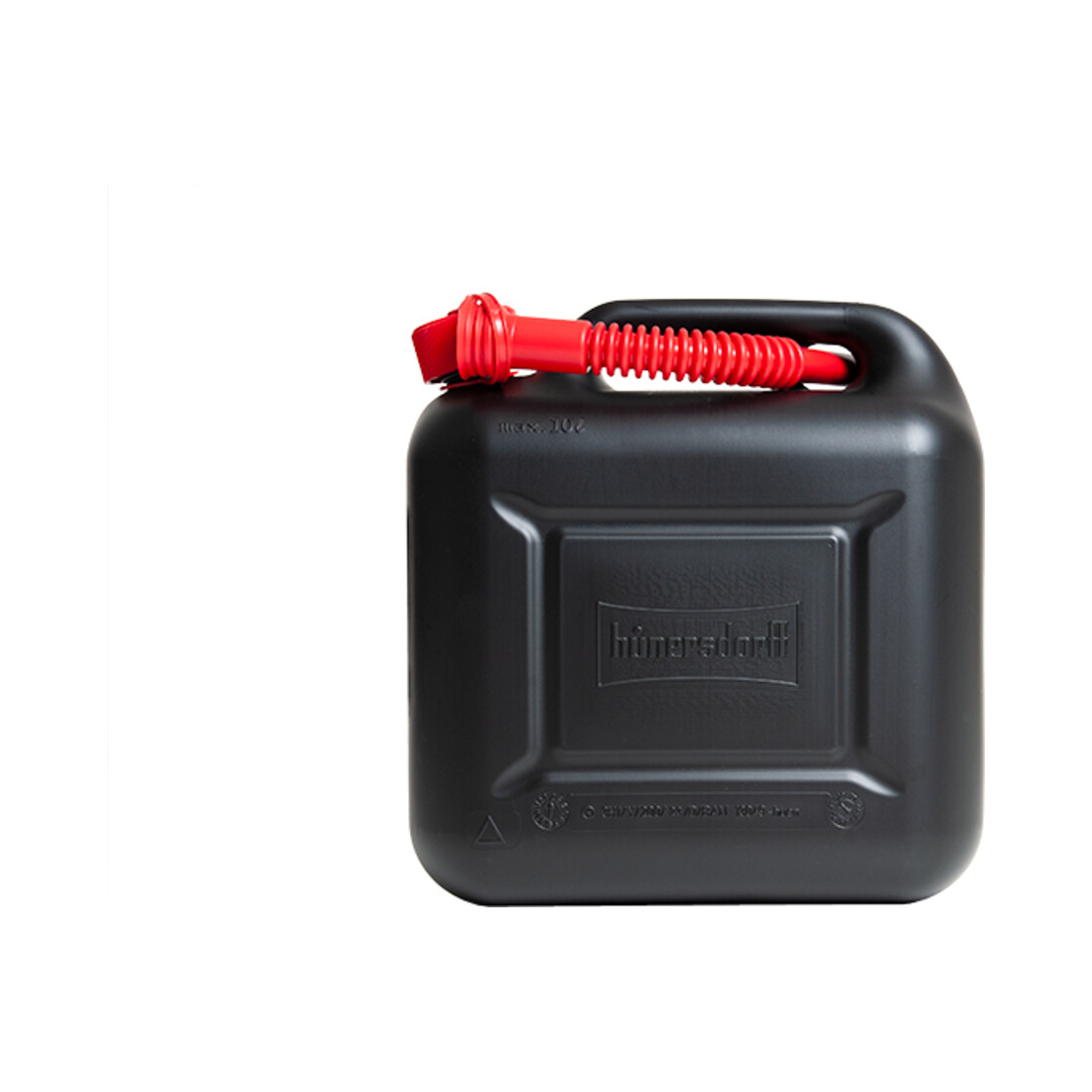 Bidon de transport de carburant contenu 10 l L. 333 x l. 164 x H. 324 mm noir
