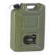 Bidon p. carburant contenu 20 l L. 350 x l. 165 x H. 495 mm vert olive