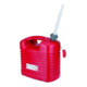 Bidon p. carburant contenu 20 l L. 385 x l. 229 x H. 410 mm rouge-1