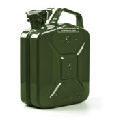 Bidon p. carburant contenu 5 l L. 230 x l. 120 x H. 310 mm vert olive