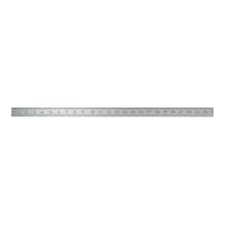 Biegsamer Stahlmassstab 1000x18mm rostfr. FORMAT