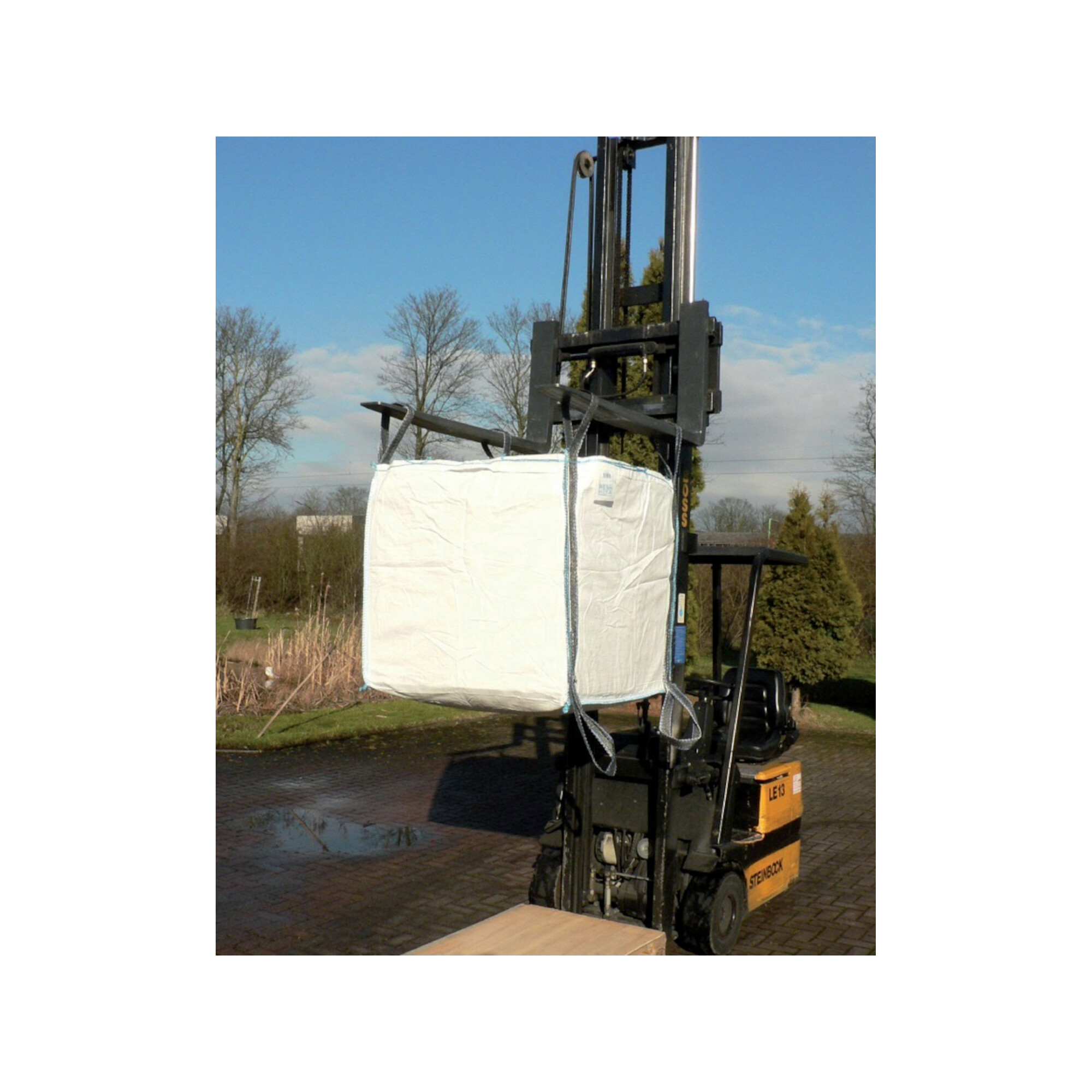 BigBag 90 x 90 x 90 cm 4 Hebe-/2 Bodenschlaufen ; Becker