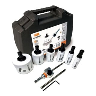 BiMetall Set de scies-cloches MXqs Elektriker SpeedXCut M42 D22, 25, 35, 40, 51, 68 mm