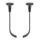 bimos Accoudoir pour chaise de bureau Labsit fixe noir-1
