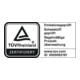 bimos Arbeitsdrehstuhl Labsit m.Gleitern/Fußring Supertec Sitzschale blau Sitzhöhe 520-5