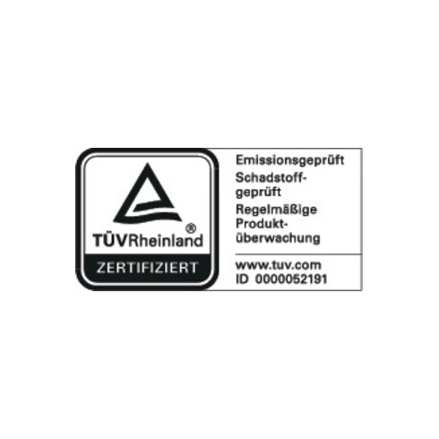 bimos Arbeitsdrehstuhl Labsit m.Gleitern/Fußring Supertec Sitzschale blau Sitzhöhe 520